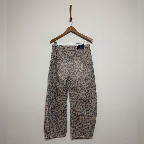 Free People Good Luck Mid Rise Barrel Jeans - Picture 11 of 12